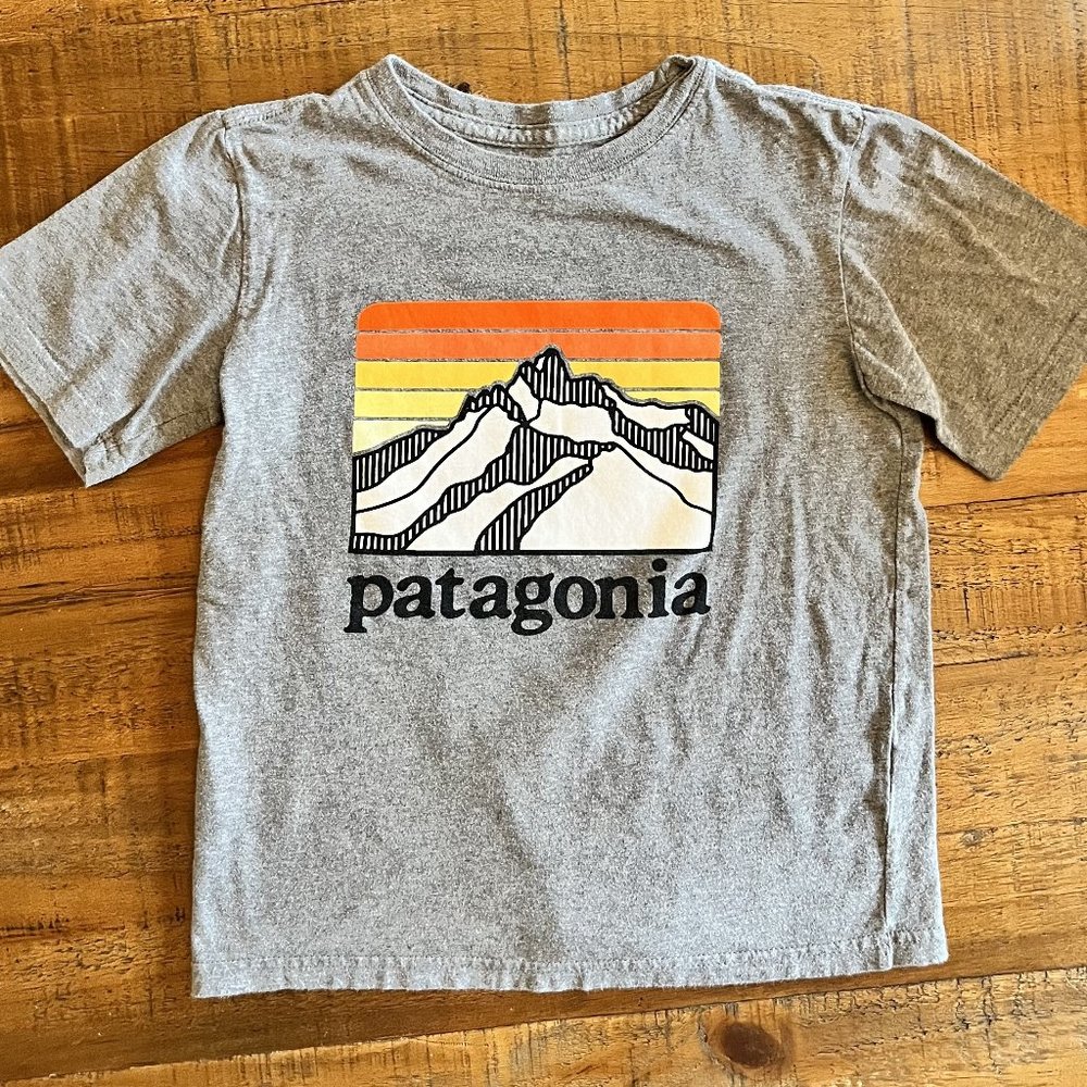 Boys Patagonia Organic Cotton Short Sleeve Tee Size XS